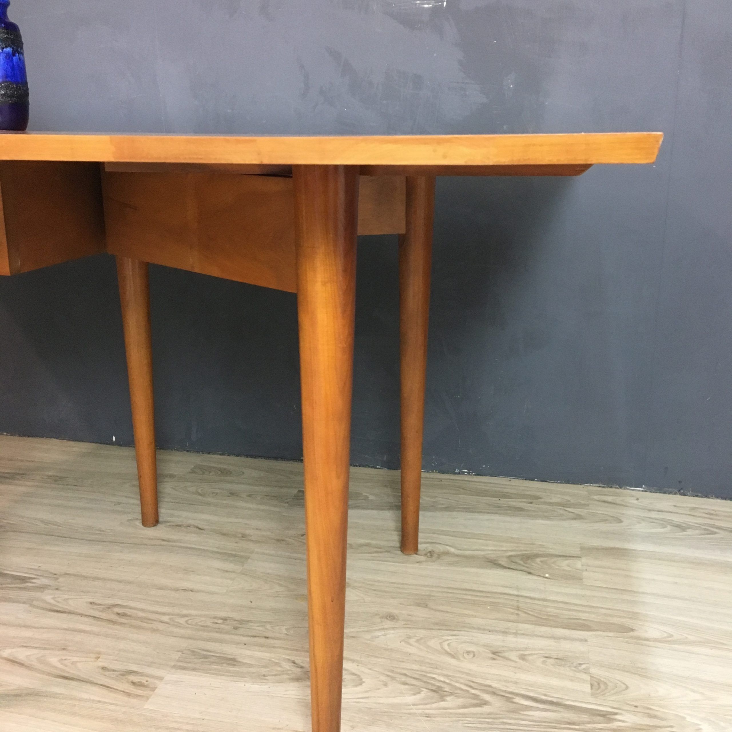 Gaspard Maple Solid Wood Pedestal Dining Tables Intended For 2019 Conant Ball Maple Drop Leaf Dining Table – Retrocraft (View 10 of 20)