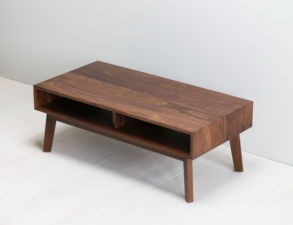Handcrafted Walnut "surround" Coffee Table (View 3 of 20)
