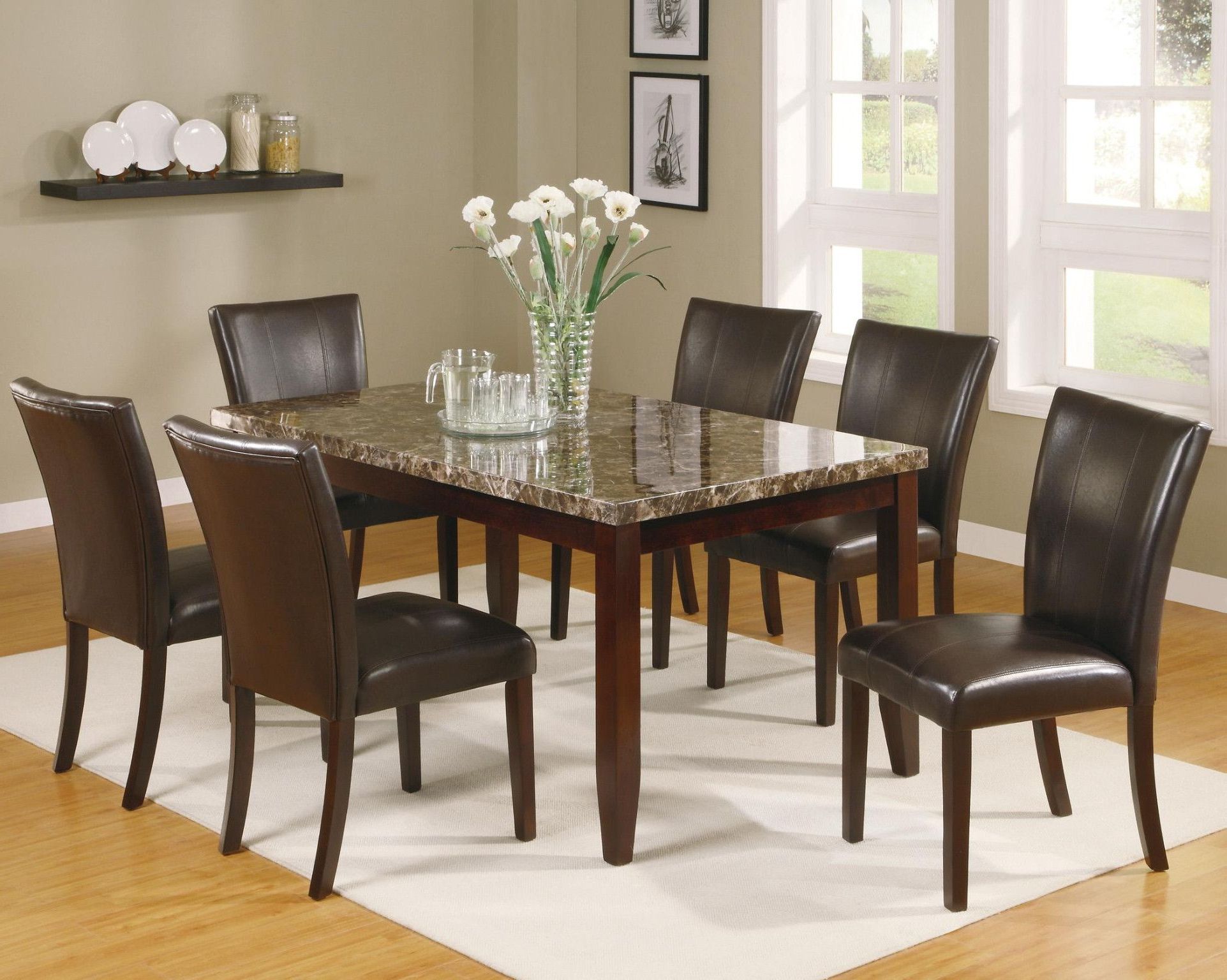 Hetton 38'' Dining Tables For Well Known Ferrara 5 Piece Dinette Table And 4 Chairs $498.00 Table (Gallery 20 of 20)