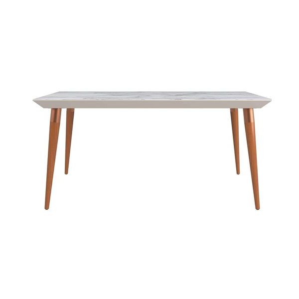 Isak 35.43'' Dining Tables For Preferred Manhattan Comfort Utopia Dining Table – 62.99 In X  (View 12 of 20)