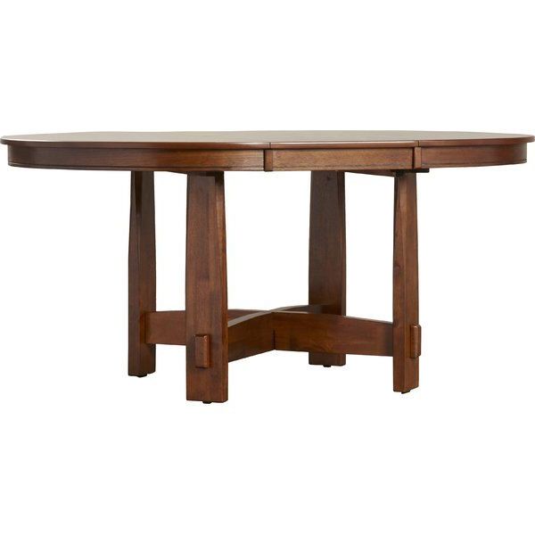 Keown 43'' Solid Wood Dining Tables Pertaining To Well Known Riverbend Extendable Dining Table (View 8 of 20)