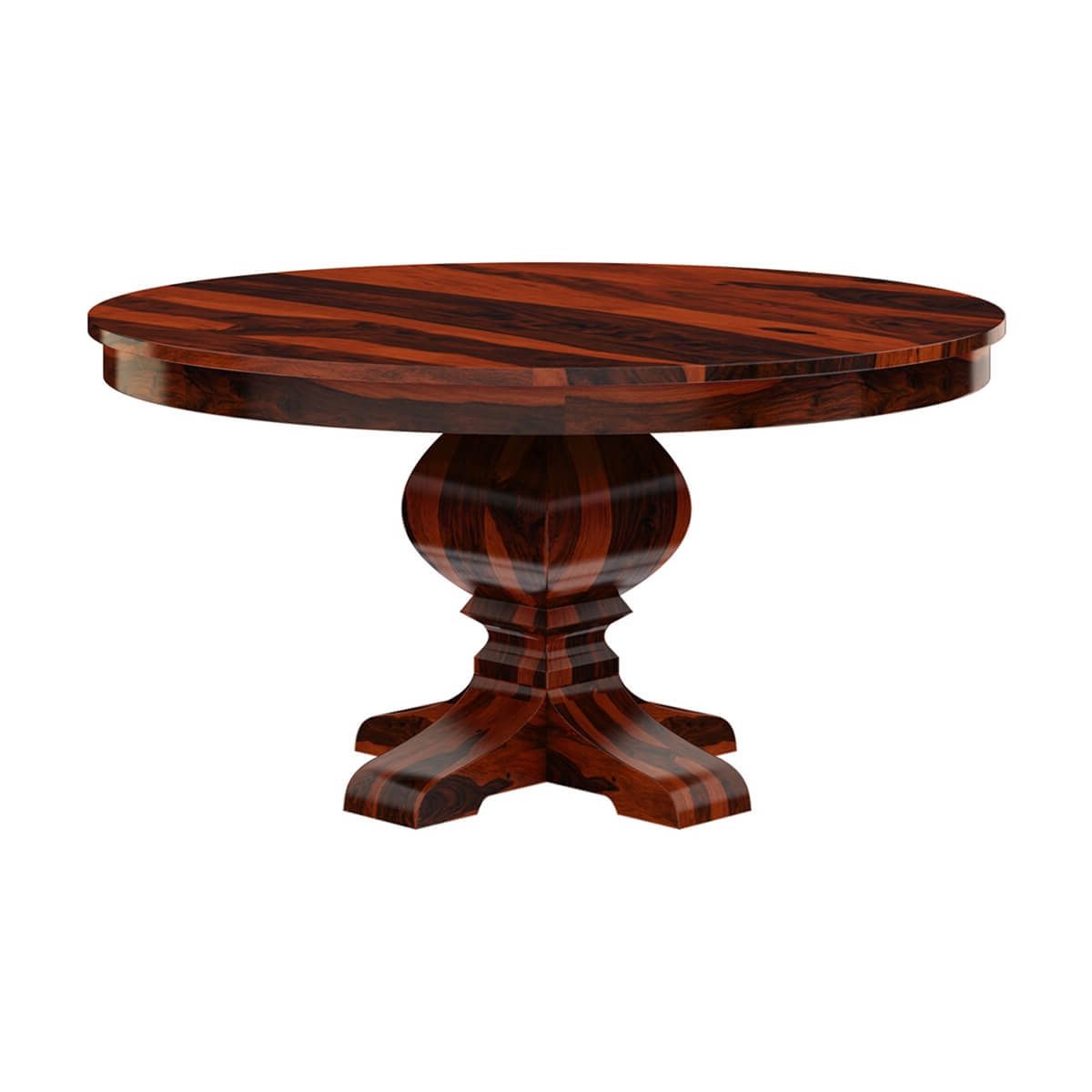 Kirt Pedestal Dining Tables Throughout Preferred Missouri 60" Solid Wood Round Pedestal Dining Table (View 6 of 20)
