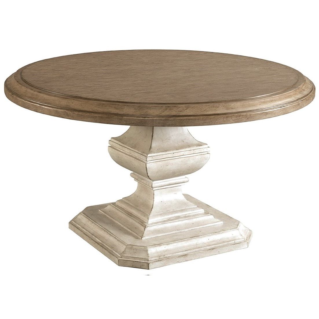 Latest 47'' Pedestal Dining Tables Within Riverside Furniture Elizabeth 54 Inch Round Dining Table (View 1 of 20)