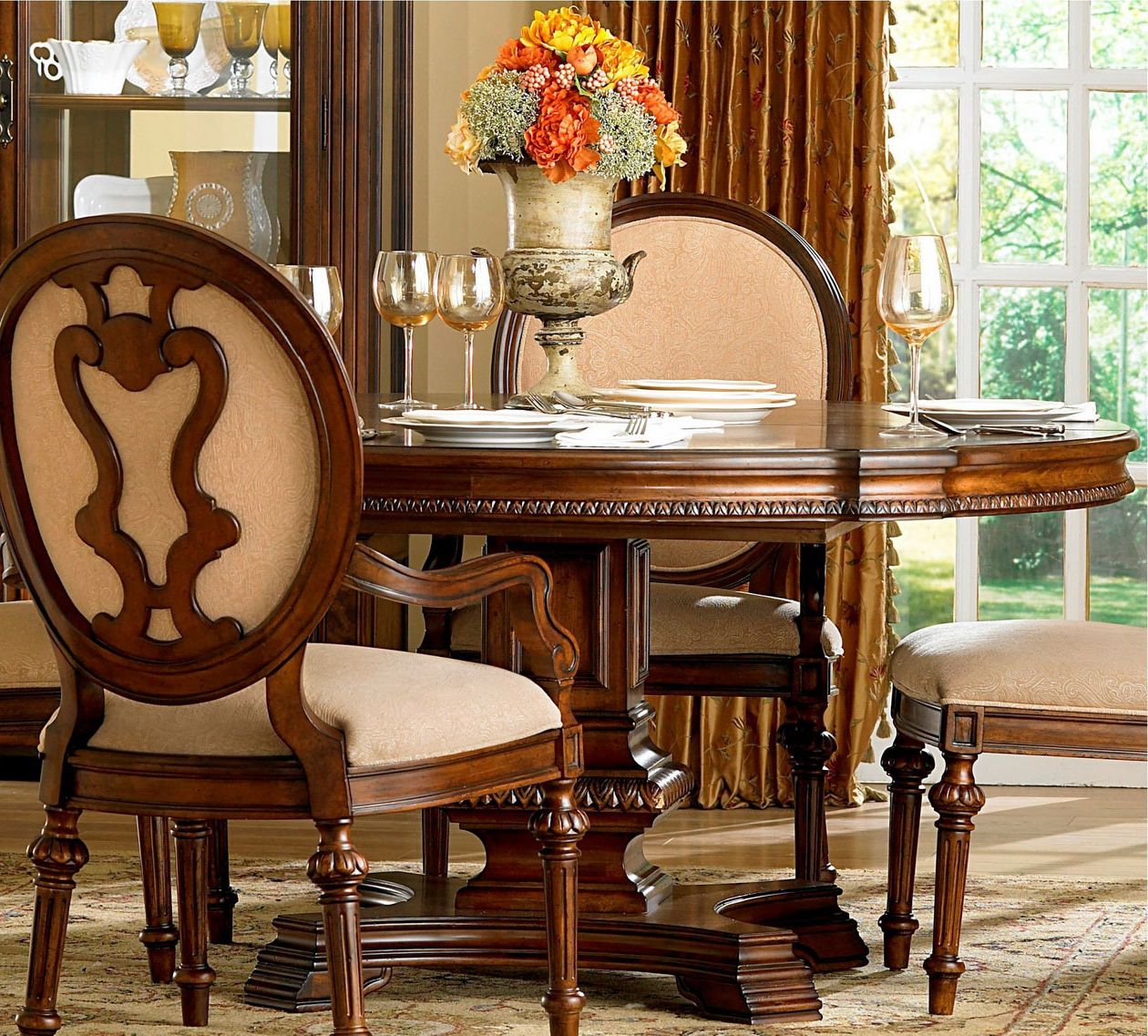 Latest Classic Dining Tables Throughout Lavish Classic Dining Table Designs As Attractive Focal (View 15 of 20)