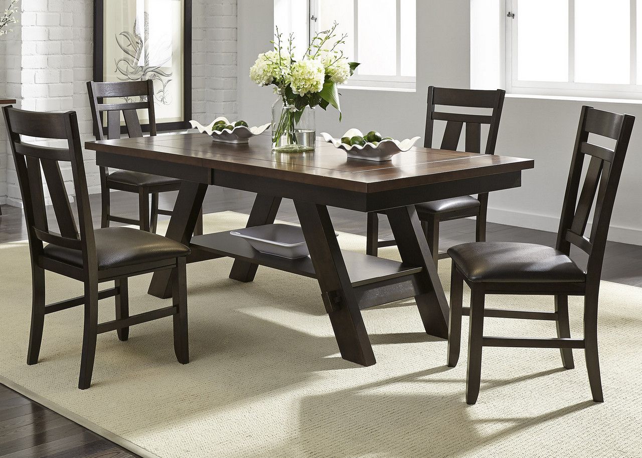 Lawson 72"  90" Contemporary Pedestal Dining Table Set In Pertaining To Best And Newest Pedestal Dining Tables (View 10 of 20)