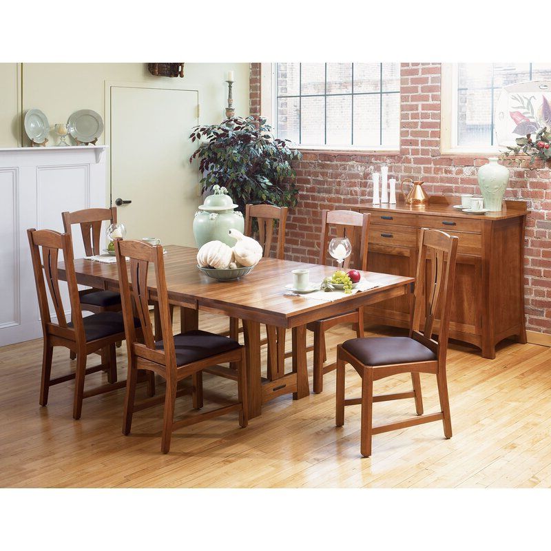 Loon Peak Lewistown Extendable Solid Wood Dining Table Regarding Newest Bradly Extendable Solid Wood Dining Tables (View 13 of 20)