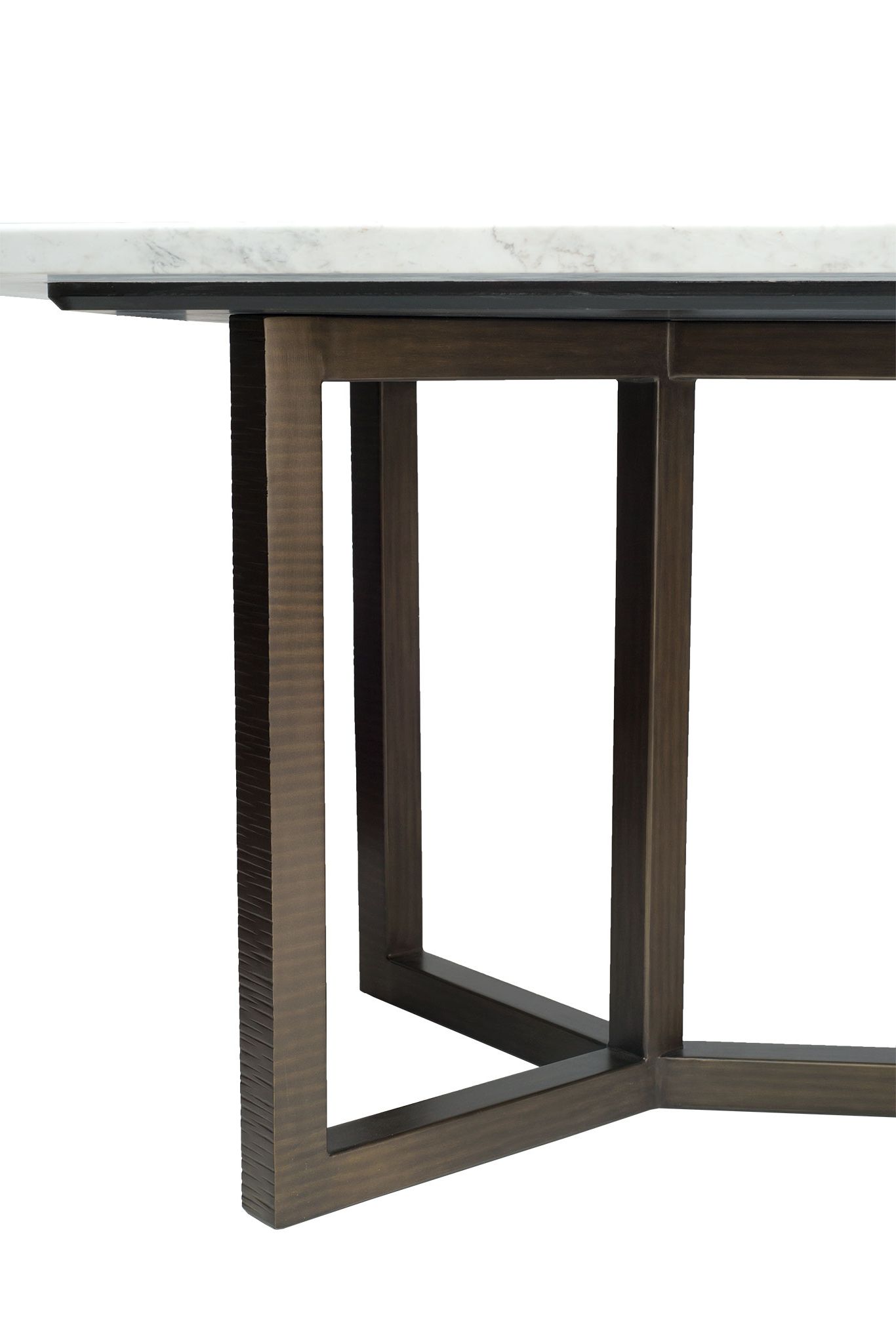 Marble And Iron Dining Table – Mecox Gardens With 2019 Deonte 38'' Iron Dining Tables (Gallery 19 of 20)