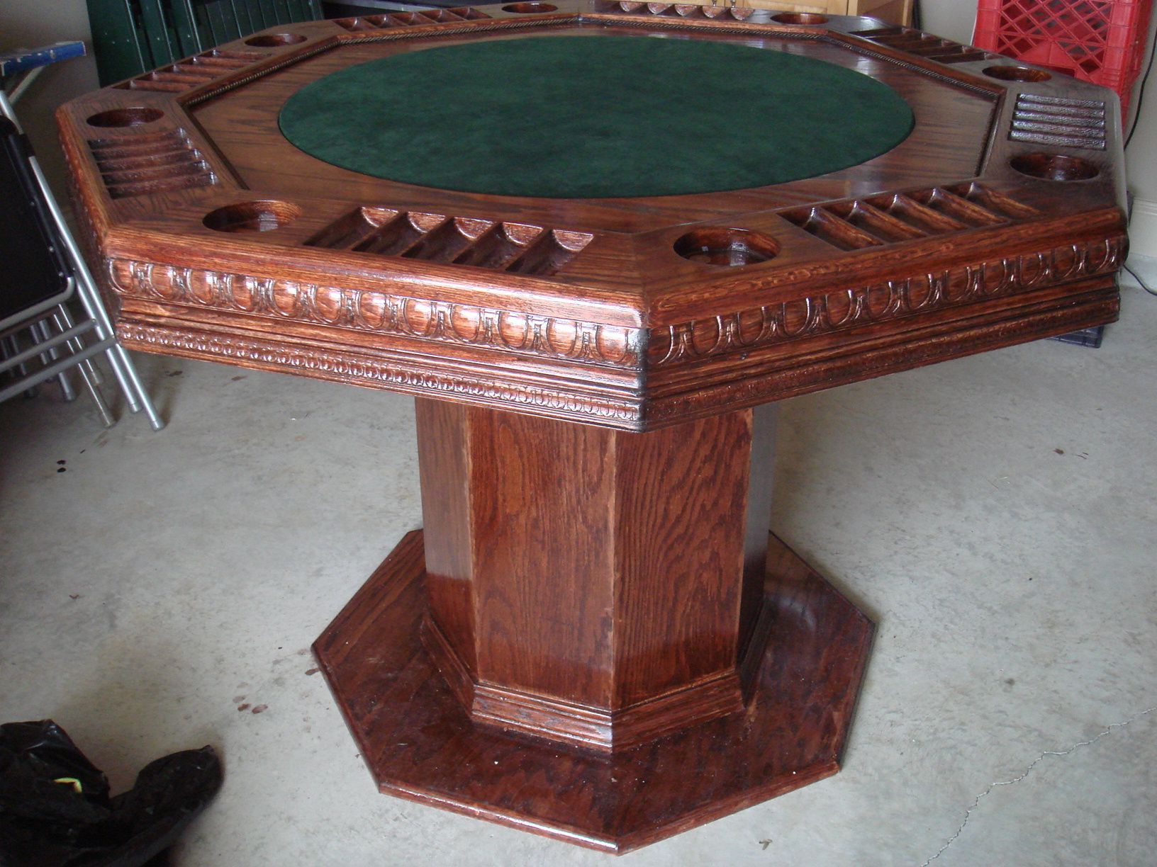 Mcbride 48" 4 – Player Poker Tables Inside Newest Poker Table (View 7 of 20)