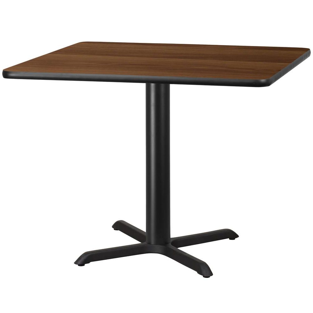 Midtown Solid Wood Breakroom Tables In Most Popular Flash Furniture 42 In (View 8 of 20)
