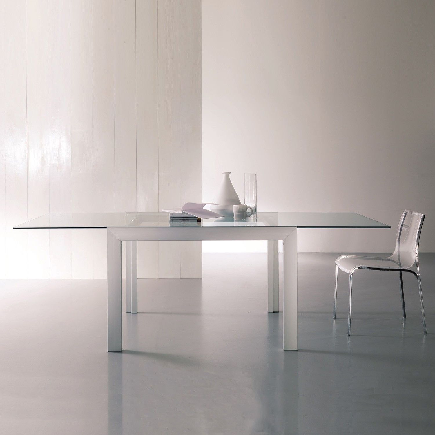 Most Current Akito 35.4'' Dining Tables Within Axel Extension Table Overall: 43.3 86.6"w X 35.4"d X  (View 9 of 20)
