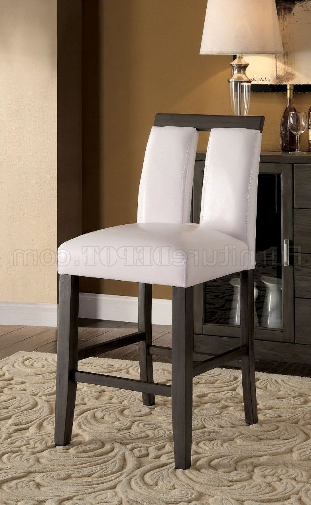 Most Current Luminar Ii Cm3559gy Pt Counter Height Dining Table W/led Pertaining To  (View 9 of 20)