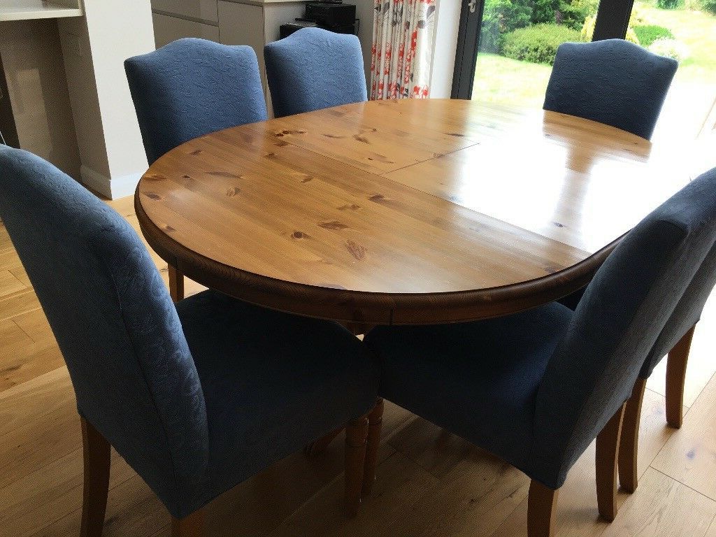 Most Popular Ducal Victoria Pine Dining Table And 6 Chairs (View 3 of 20)