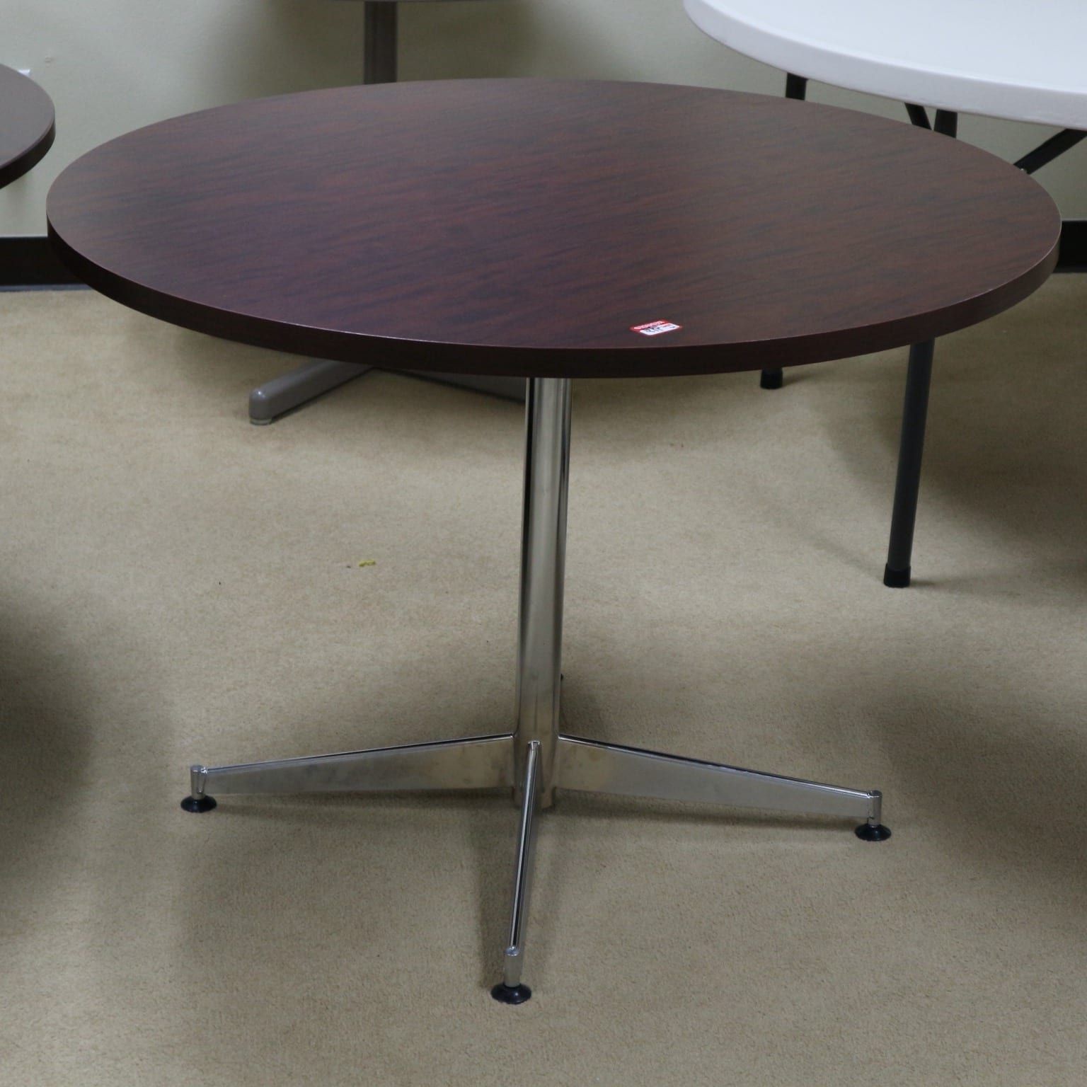Most Popular Mcquade 35.5" L Round Breakroom Tables Intended For Round Table  (View 2 of 20)