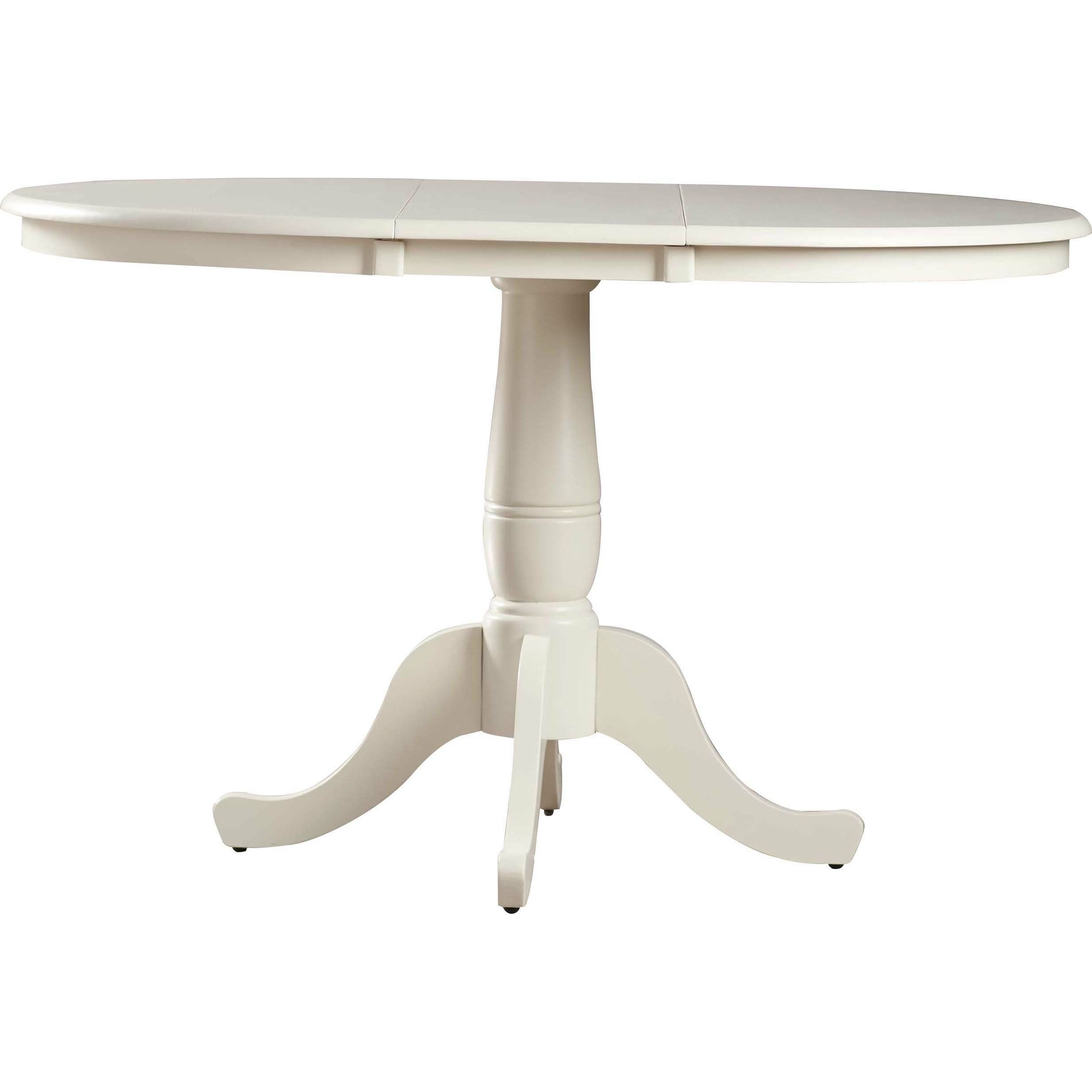 Most Popular Pevensey 36'' Dining Tables With August Grove 36" Extendable Round Pedestal Dining Table (View 16 of 20)