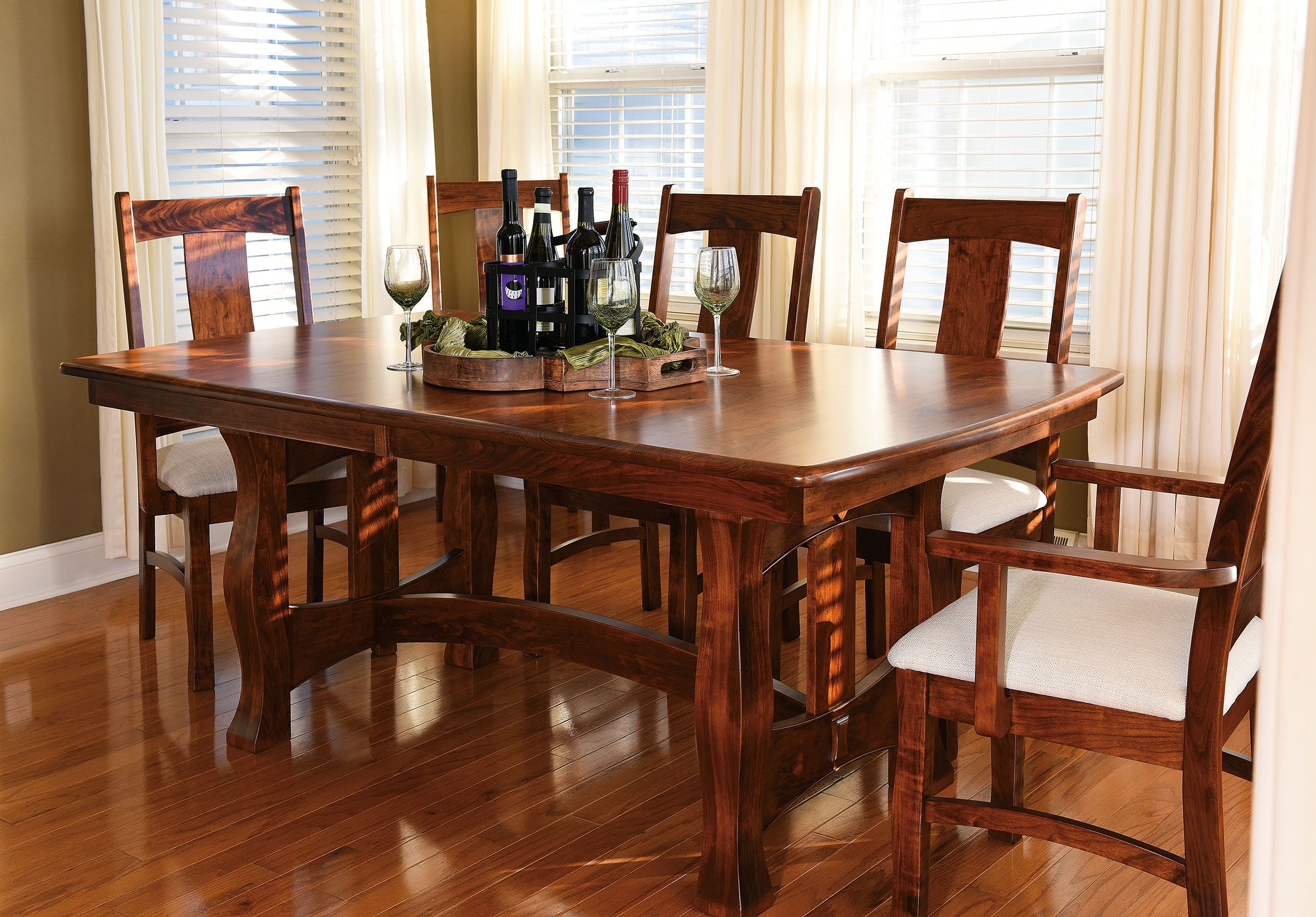 Most Recent Leonila 48'' Trestle Dining Tables Throughout Reno Trestle Table (View 15 of 20)