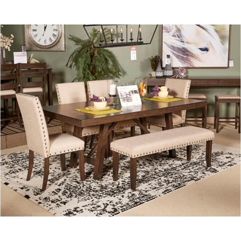 Most Recently Released D397 35 Ashley Furniture Rokane Rectangular Dining Ext Table Intended For Eleni 35'' Dining Tables (View 13 of 20)