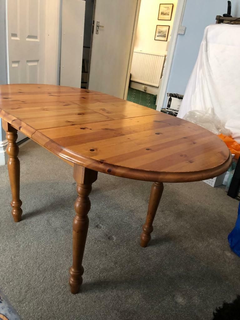Most Up To Date Solid Wood Pine Extendable Dining Table (View 18 of 20)