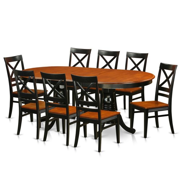 Popular Germantown Butterfly Leaf Rubberwood Solid Wood Dining Set With Rubberwood Solid Wood Pedestal Dining Tables (View 9 of 20)