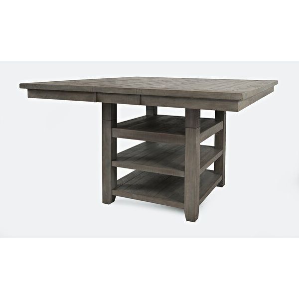 Reagan Pine Solid Wood Dining Tables Throughout Trendy Laurel Foundry Modern Farmhouse Jarod Extendable Pine (View 13 of 20)