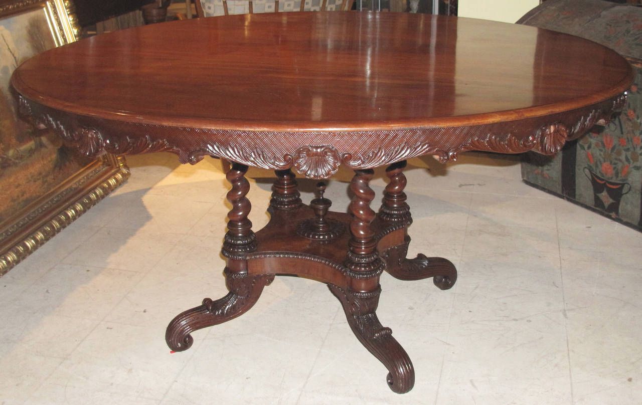 Recent 28'' Pedestal Dining Tables For Late 19th C Mahogany Pedestal Dining Table – Arenskjold (View 17 of 20)