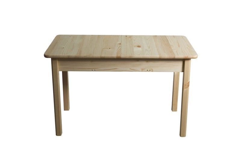 Recent Extendable Dining Table 008, Solid Pine Wood, Clearly Throughout Febe Pine Solid Wood Dining Tables (View 1 of 20)