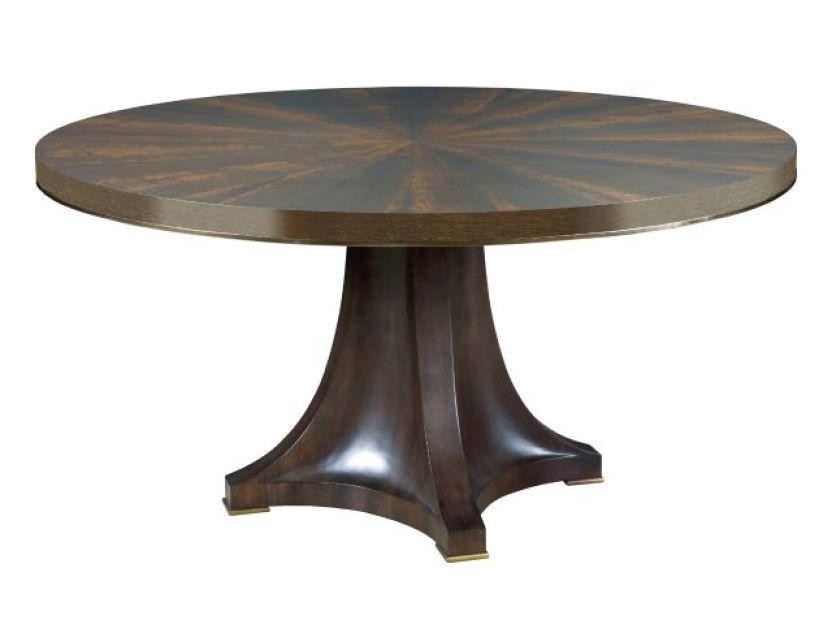 Round Dining Table, Round Pedestal Dining Within Bineau 35'' Pedestal Dining Tables (View 4 of 20)