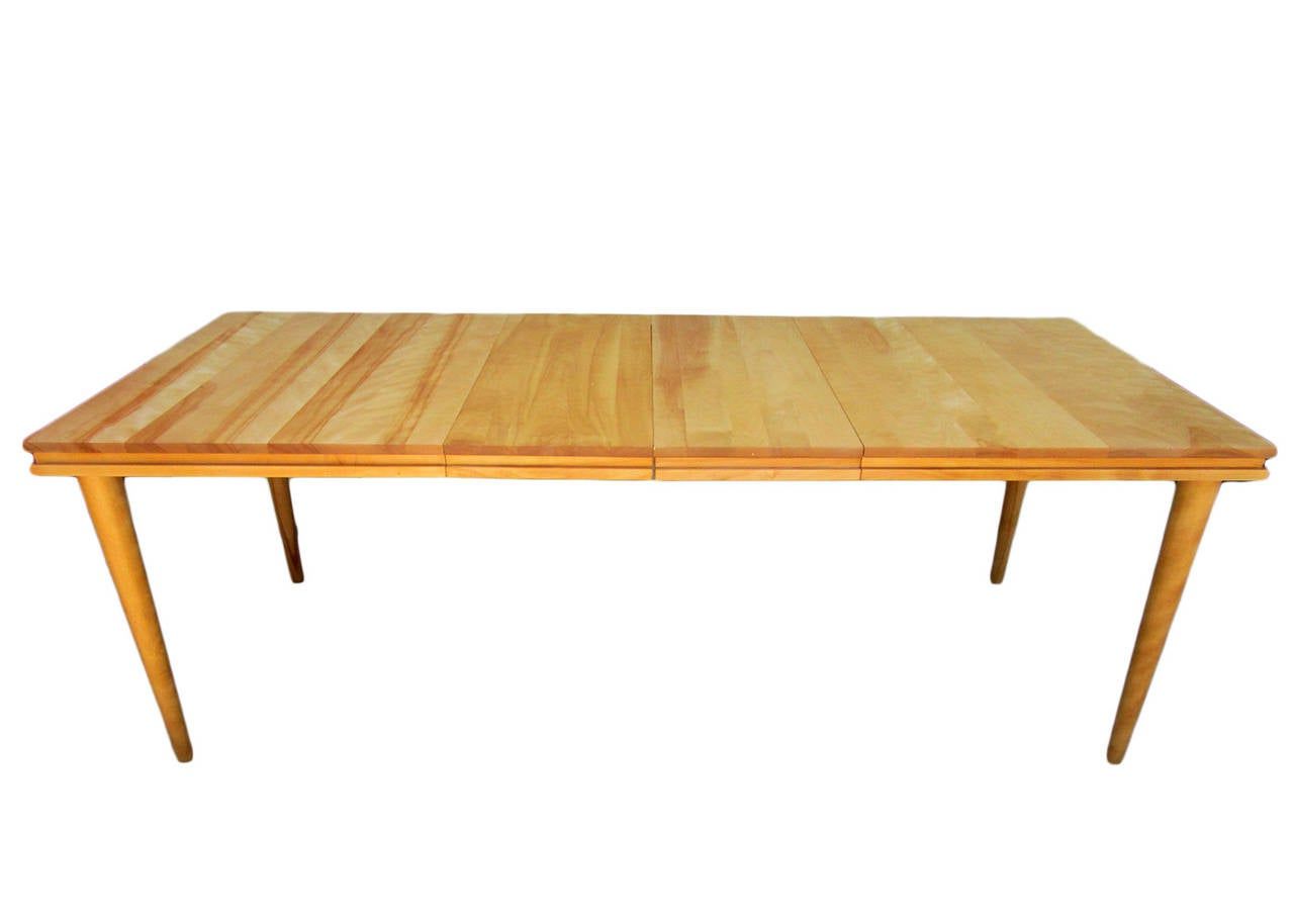 Russel Wright Solid Maple Dining Table At 1stdibs For 2020 Tylor Maple Solid Wood Dining Tables (View 11 of 20)