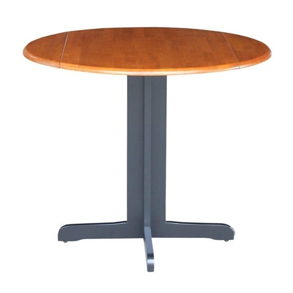 Shop International Concepts Dual Drop Leaf 36 Inch Dining Within Recent Hitchin 36'' Dining Tables (View 11 of 20)