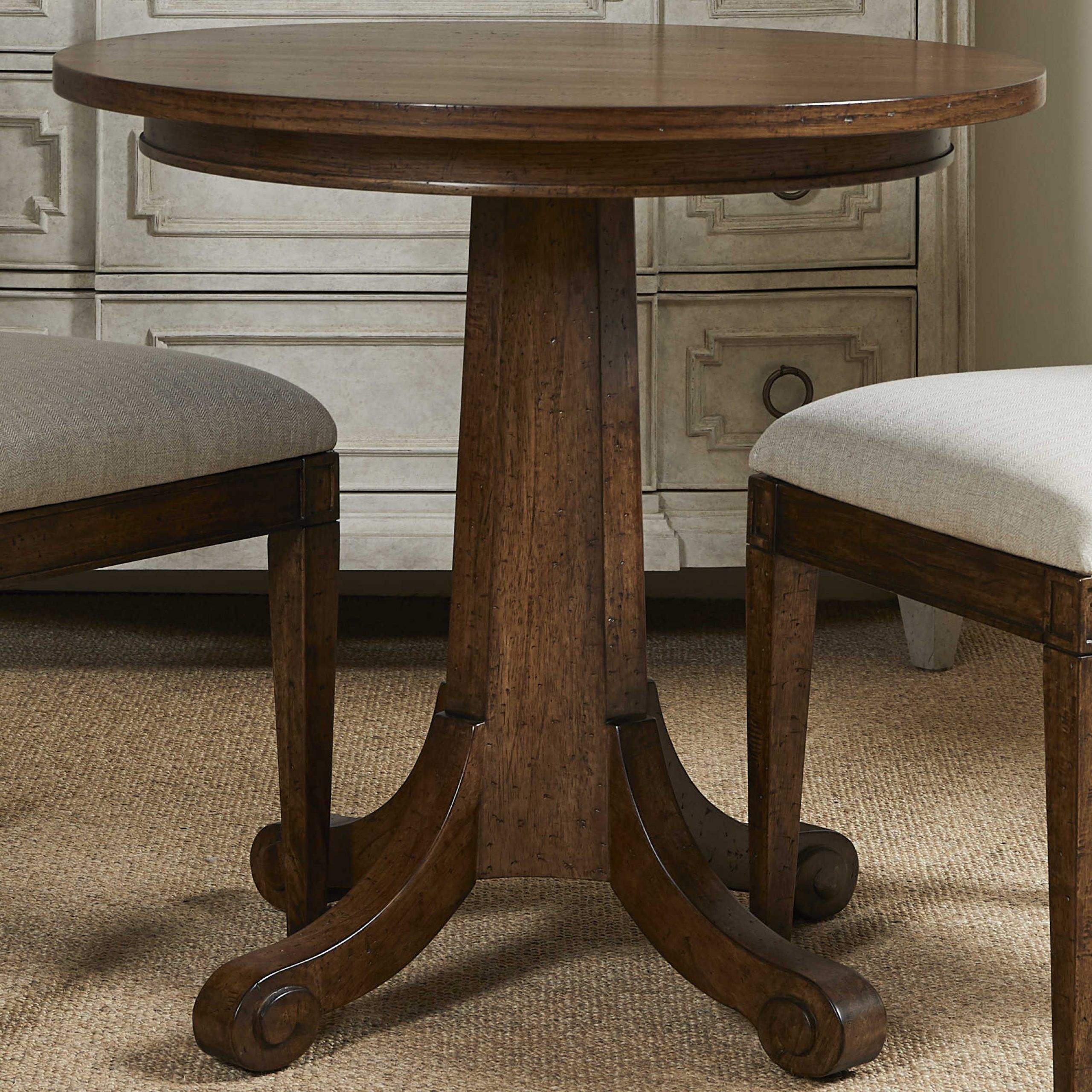Stanley Furniture Hillside 32'' Wide Round Dining Table Inside Fashionable Mcmichael 32'' Dining Tables (Gallery 8 of 20)