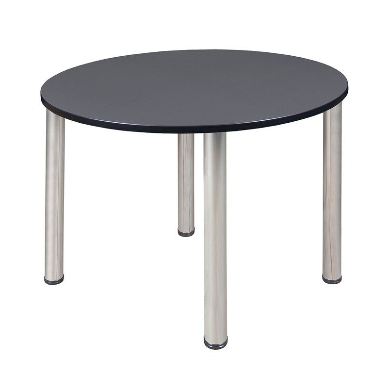 Symple Stuff Leiser Round Breakroom Table & Reviews With Regard To Favorite Mode Round Breakroom Tables (View 12 of 20)