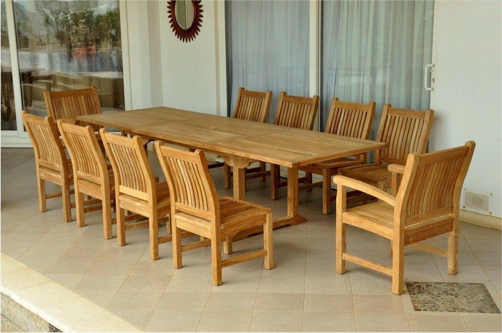The Bahama Rectangular Extension Table Makes The Perfect For Recent Aulbrey Butterfly Leaf Teak Solid Wood Trestle Dining Tables (Gallery 19 of 20)