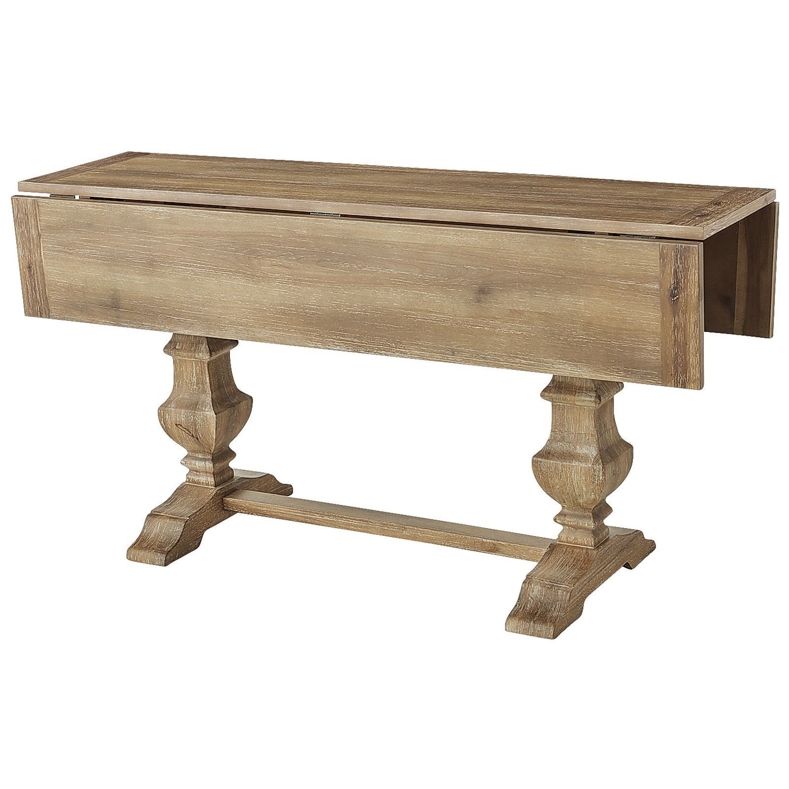 Traditional Meets Subtle Rustic For Casual Or Formal Within Trendy Adams Drop Leaf Trestle Dining Tables (View 10 of 20)