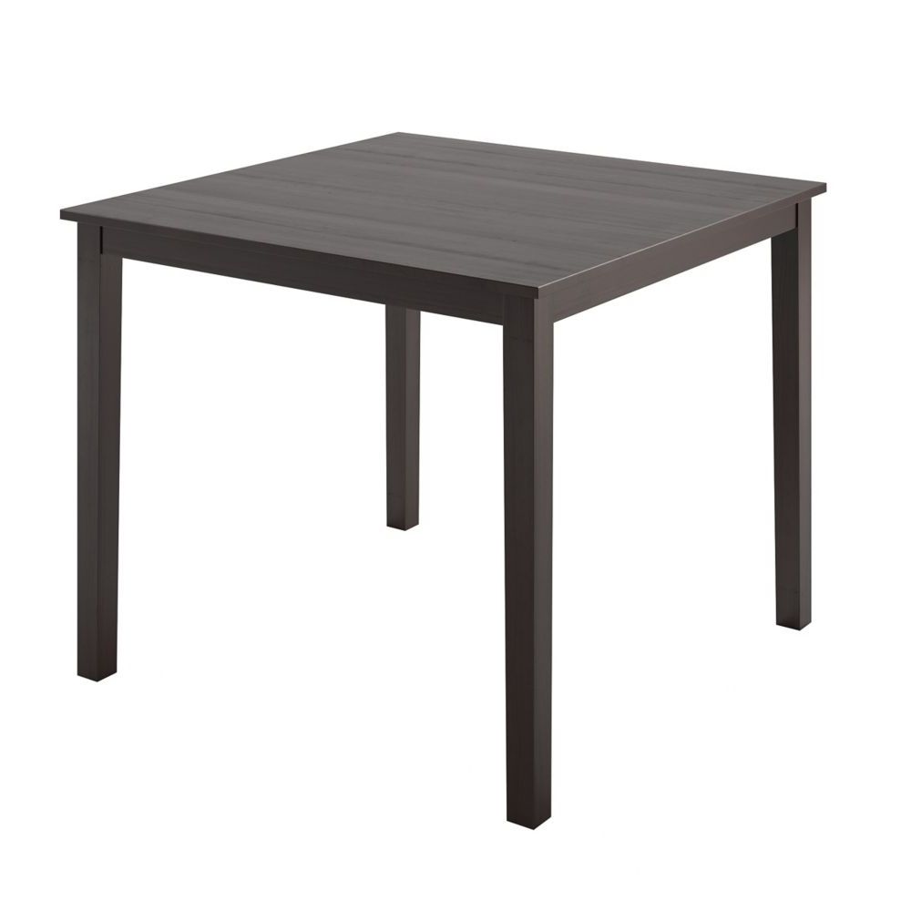 Trendy Corliving Dining Collection Dark Cocoa Stained 36 Inch X For Hitchin 36'' Dining Tables (View 9 of 20)