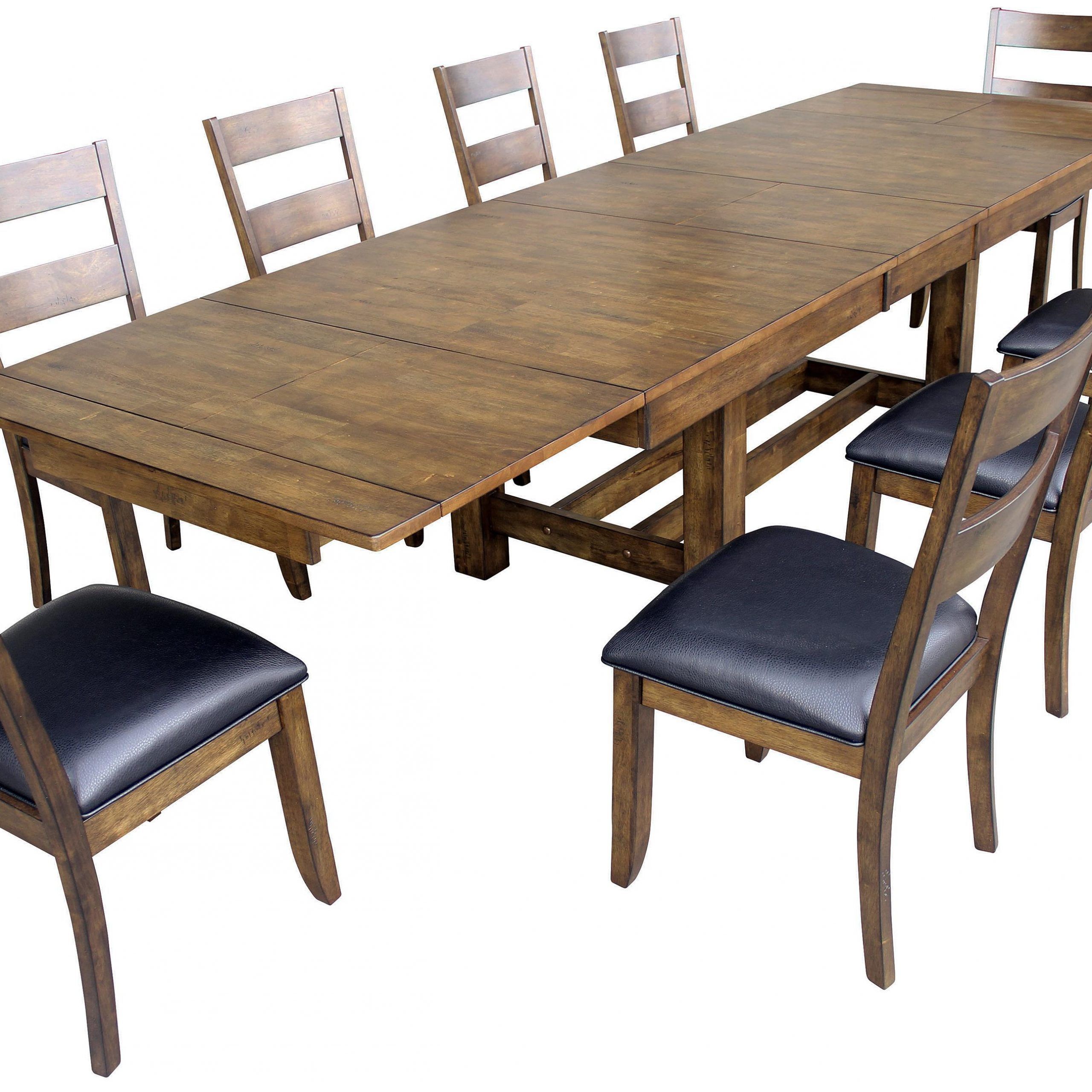 Trestle Table With 3 Butterfly Storage Leavesaamerica In 2019 Warnock Butterfly Leaf Trestle Dining Tables (View 6 of 20)