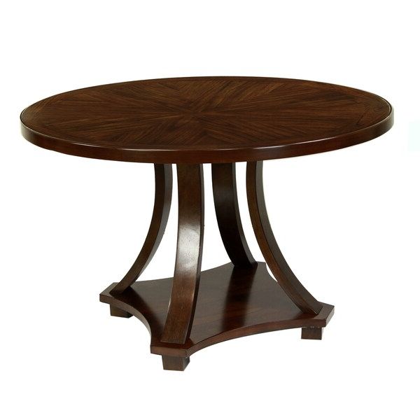 Well Known 49'' Dining Tables In Shop Furniture Of America Briggs Contemporary Dark Walnut (View 14 of 20)