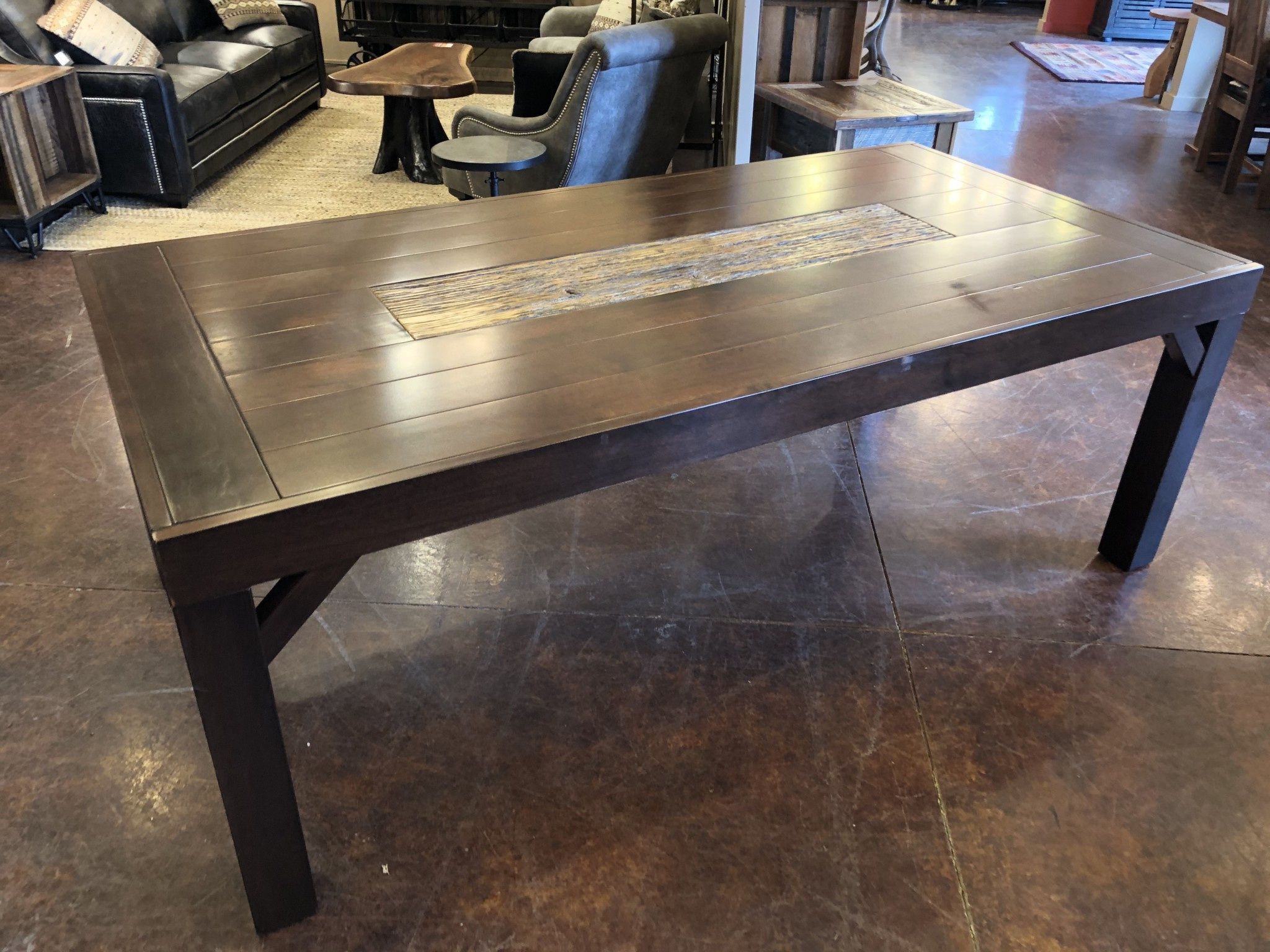 Well Known Atwater Dining Table 30h X 84w X 42d – Big Bear Furniture In Darbonne 42'' Dining Tables (View 17 of 20)