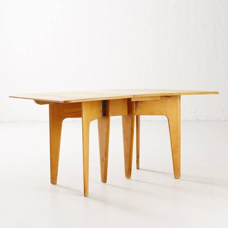 Well Known Heywood Wakefield Drop Leaf Dining Table For Sale At 1stdibs Within Nolea  (View 12 of 20)