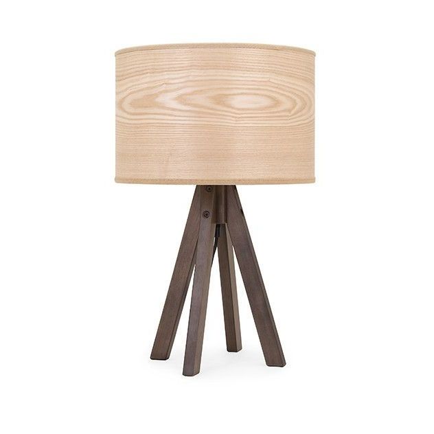 Well Known Hunsicker Dining Tables With Meridian Wood Table Lamp (View 15 of 20)