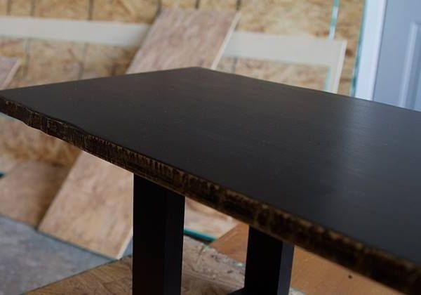 Well Known Rhiannon Poplar Solid Wood Dining Tables For The Live Edge Shape Table Top Is Made From Solid Poplar (Gallery 16 of 20)