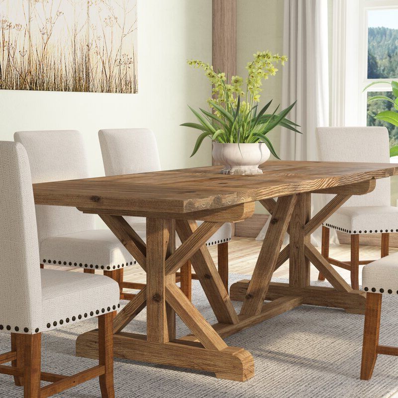 Well Liked Camden Den Extendable Solid Wood Dining Table In 2020 With Regard To Katarina Extendable Rubberwood Solid Wood Dining Tables (View 17 of 20)