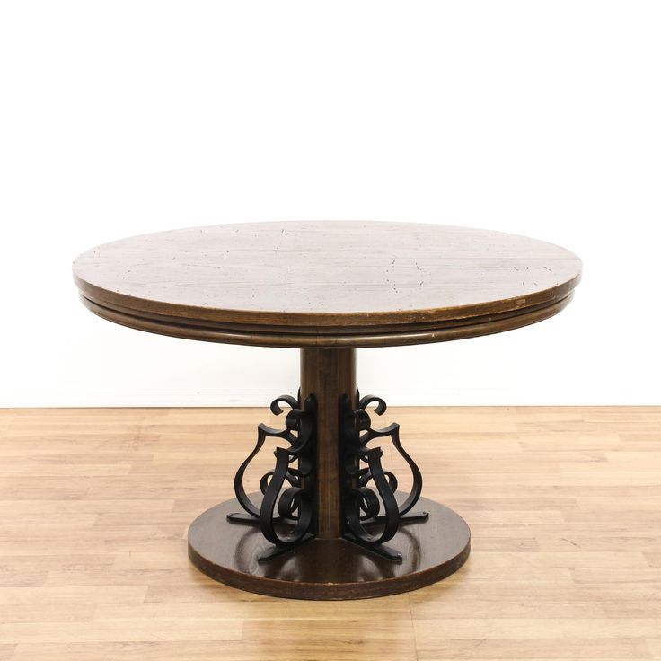 Well Liked Deonte 38'' Iron Dining Tables Regarding This Dining Table Is Featured In A Smooth Wood Laminate (View 18 of 20)