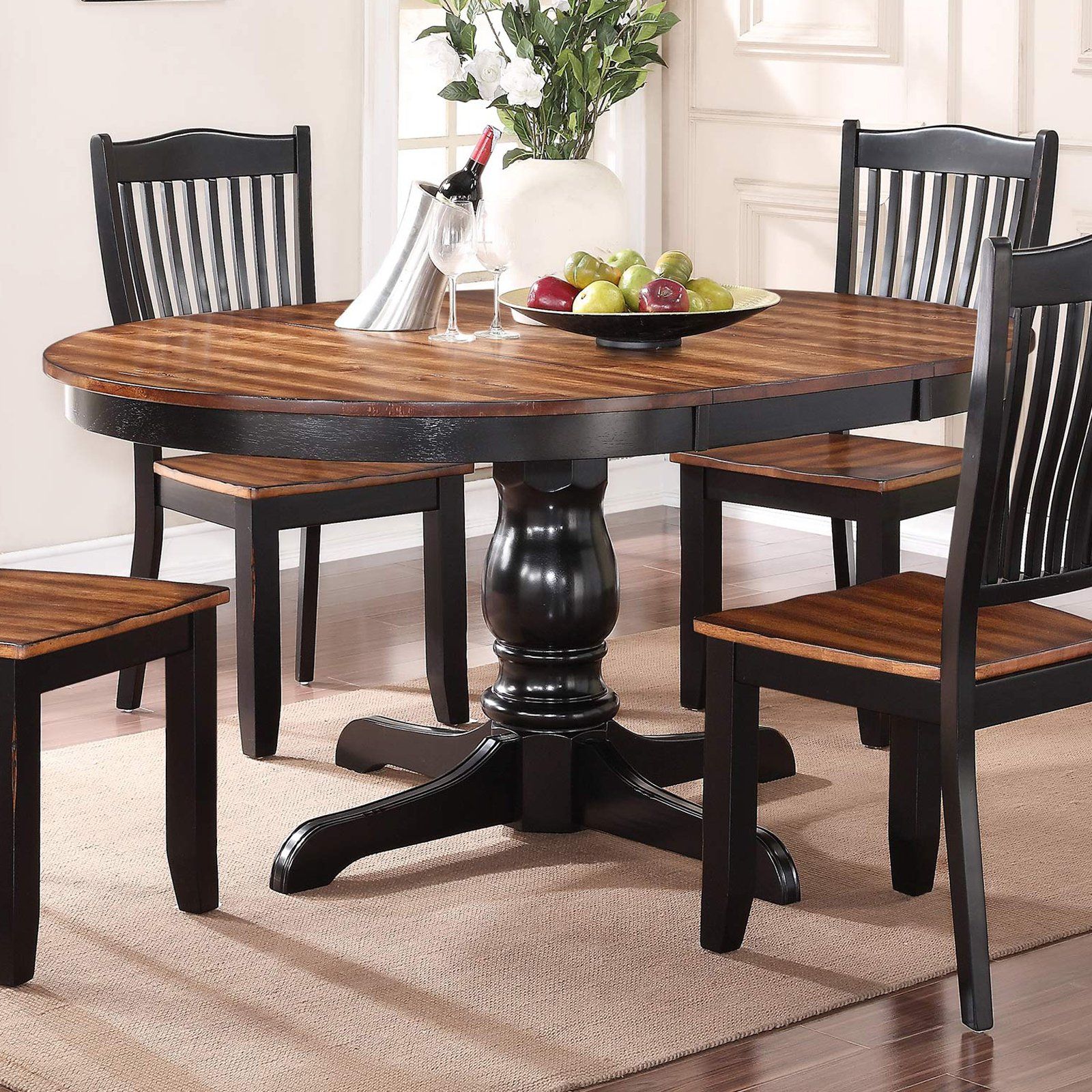 Wes Counter Height Rubberwood Solid Wood Dining Tables Intended For Popular Winners Only Carson Pedestal Table (Gallery 33 of 36)