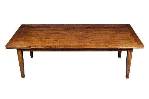 Widely Used English Antique Style Oak Draw Leaf Dining Table (View 17 of 20)