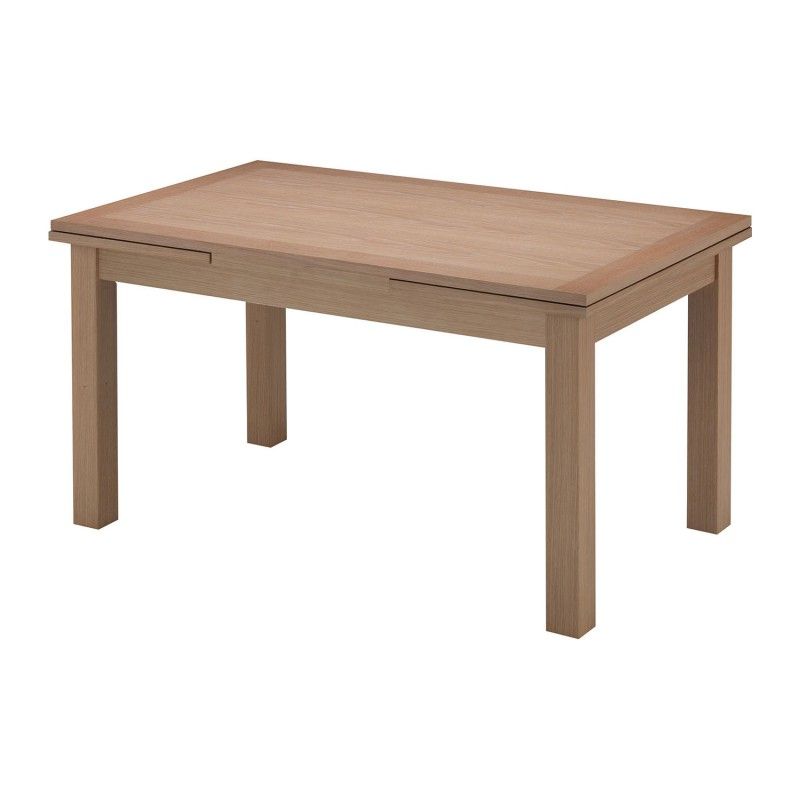 Yaron American Oak Timber Extendable Dining Table, 150 250cm With Preferred Genao 35'' Dining Tables (View 8 of 20)