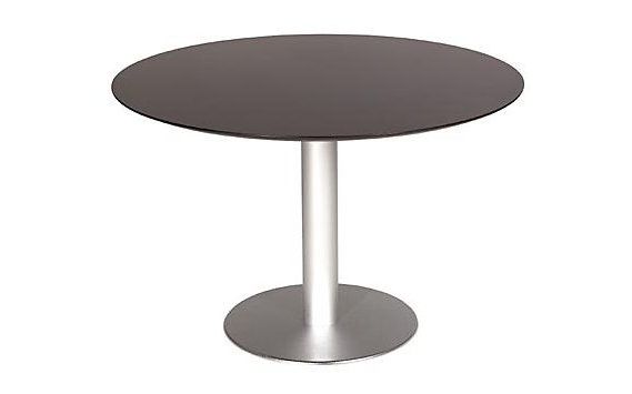 Zero Table, Table, Lunch Intended For 2019 Bentham 47" L Round Stone Breakroom Tables (View 3 of 20)