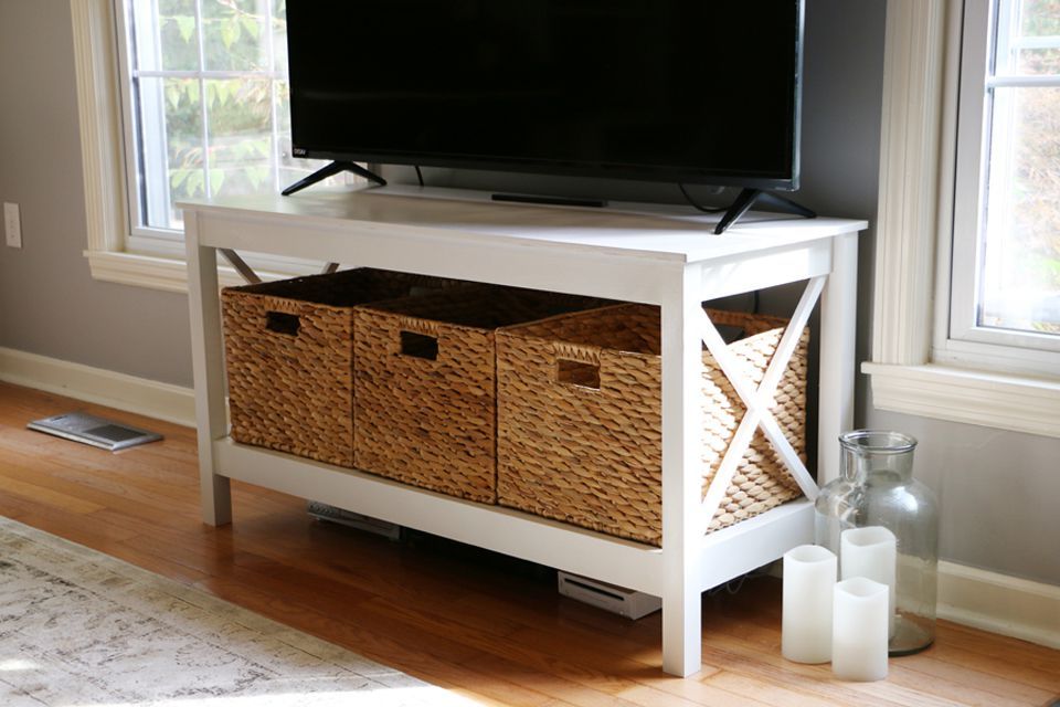 11 Free Diy Tv Stand Plans You Can Build Right Now Regarding Diy Convertible Tv Stands And Bookcase (View 13 of 20)