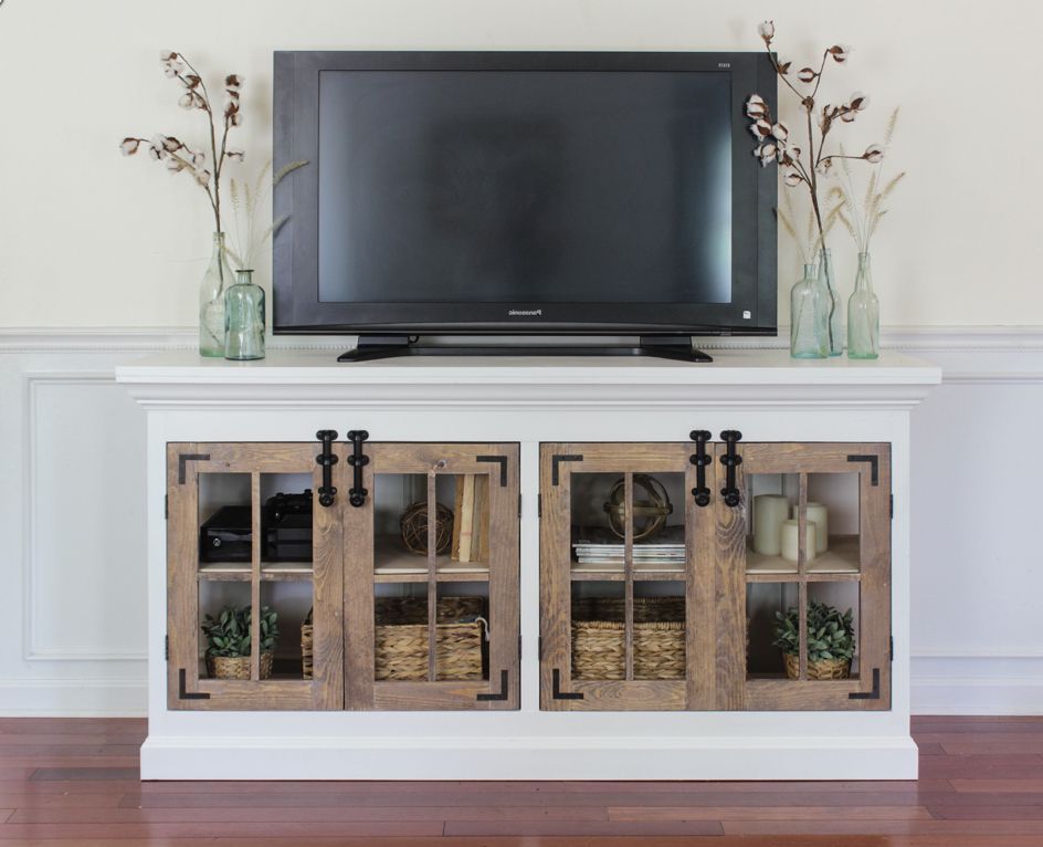 11 Free Diy Tv Stand Plans You Can Build Right Now Throughout Diy Convertible Tv Stands And Bookcase (Gallery 8 of 20)