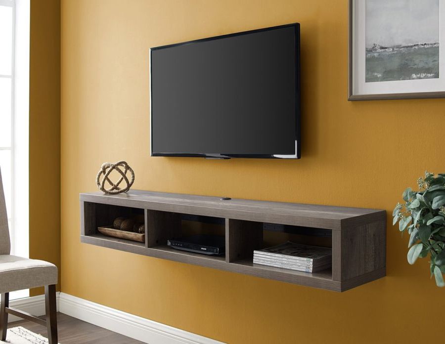 60″ Wall Mounted Console – Martin Furniture Intended For Fulton Wide Tv Stands (View 4 of 20)
