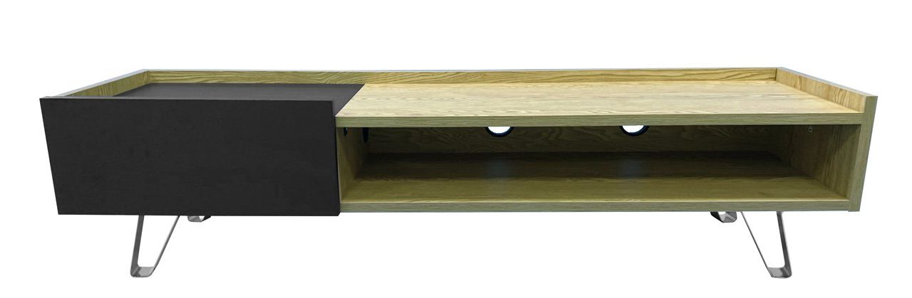 Alphason Adbe1500oak Bella Oak 1500 Tv Stand For Up To 65" Tvs With Regard To Bella Tv Stands (View 3 of 20)