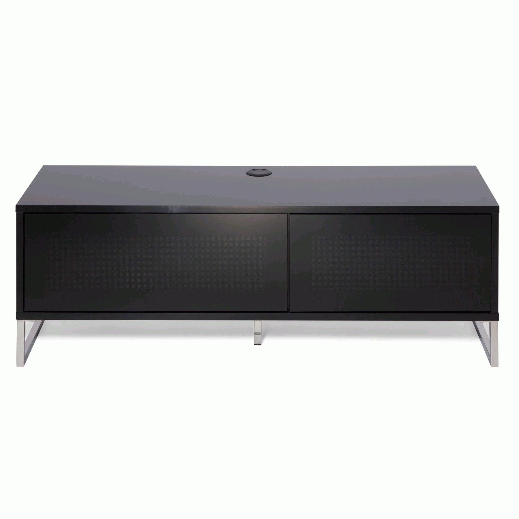 Alphason Helium 120cm Black Tv Stand For Up To 50" Tvs For Tv Stands For Tvs Up To 50" (View 14 of 20)
